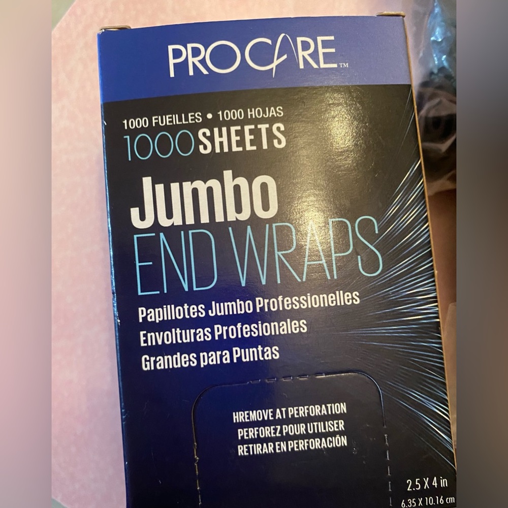 Perm Rods , End Wraps & Cosmetic Bag - Picture 3 of 3